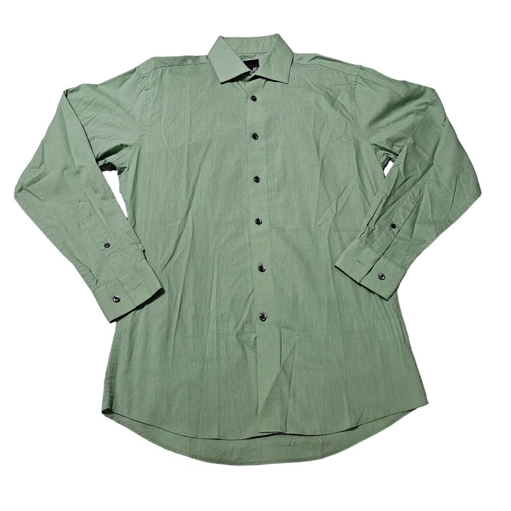 JF Green Long Sleeve Shirt Size S button up